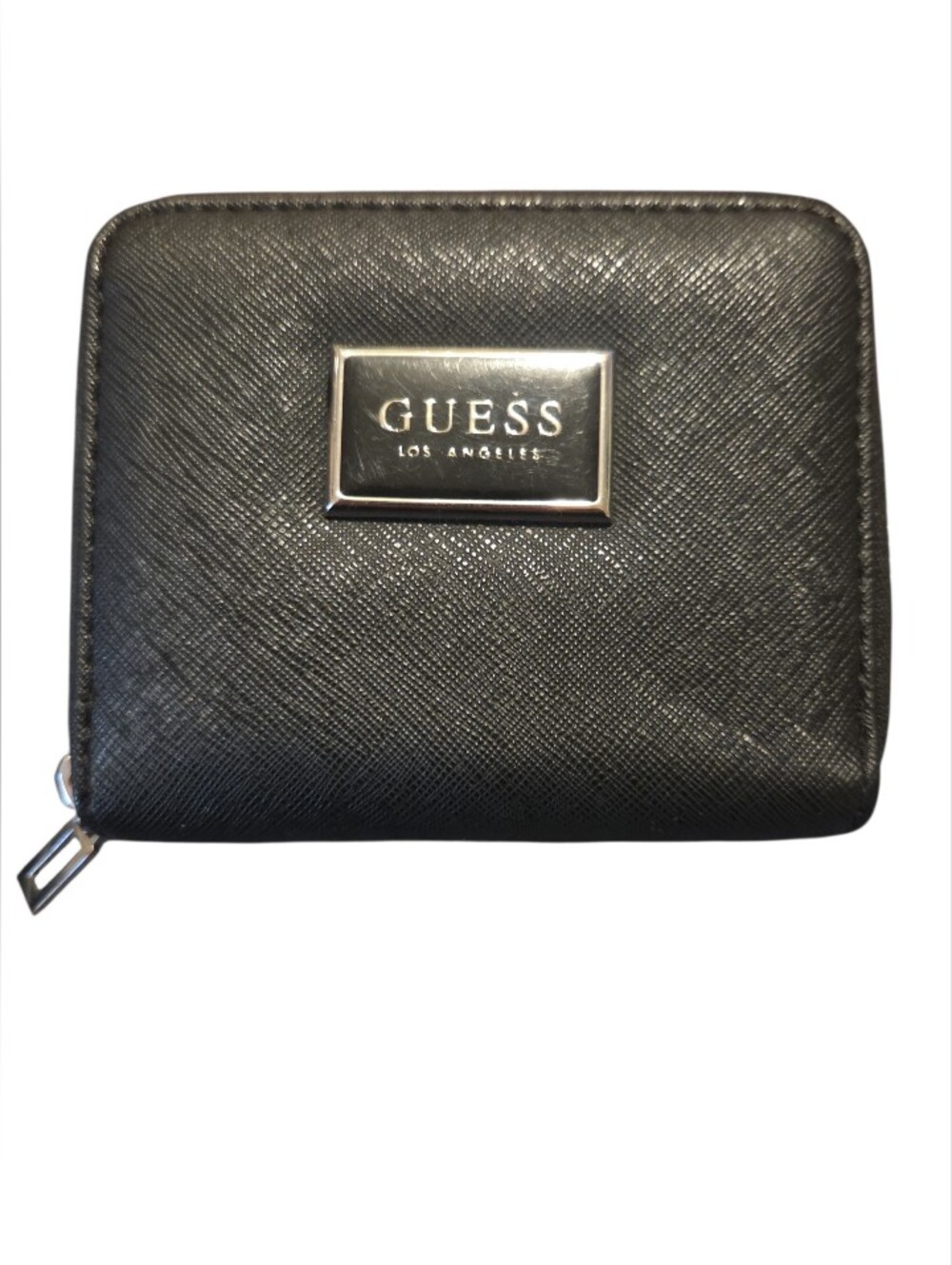 GUESS Black Zip Wallet - Compact Accessory